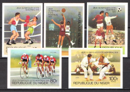 Niger MNH Imperforated Set - Zomer 1976: Montreal