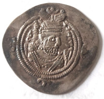 SASANIAN KINGS. Khosrau II. 591-628 AD. AR Silver  Drachm  Year 30 Mint Shiraz - Oosterse Kunst