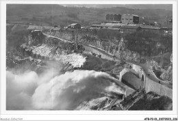 AFBP2-01-0221 - GENISSIAT - Route à L'usine évacuation De Crues Rive Droite Saut De Ski - Génissiat