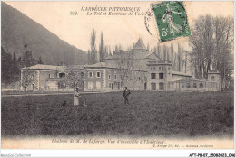 AFTP8-07-0764 - LE TEIL - Chateau De M De Lafarge - Vue D'esemble à L'interieur - Le Teil