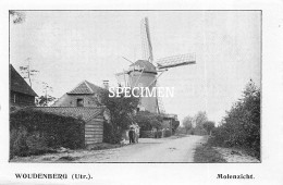 Prent - Molenzicht - Woudenberg - 8.5x12.5 Cm - Other & Unclassified