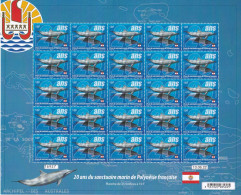 Polynésie Sanctuaire Marin - Feuille Entière - Neuf ** Sans Charnière - TB - Unused Stamps