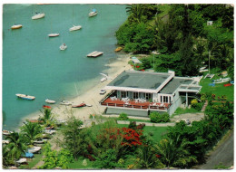 CPSM TGF 97 - MARIN Martinique - Jardin Du Port De Plaisance Et Bar "cul-de-sac" - Le Marin