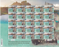 Polynésie Jacob Roggeveen - Feuille Entière - Neuf ** Sans Charnière - TB - Unused Stamps