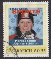 AUSTRIA 95,personal,used,hinged,Marlies Schild - Sellos Privados