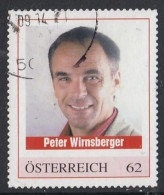 AUSTRIA 111,personal,used,hinged,Peter Wirnsberger - Sellos Privados