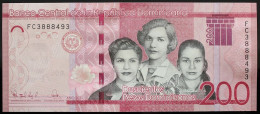 Dominicaine (Rép.) - 200 Pesos - 2021 - PICK 191f - NEUF - Dominicana