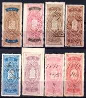 3236.8  DIFFERENT OLD REVENUES LOT. - Revenue Stamps