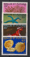 WALLIS ET FUTUNA - 1982 - N°YT. 297 à 300 - Faune Marine - Neuf Luxe ** / MNH / Postfrisch - Neufs