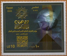 Egypt - 2022 The COP 27 Global Climate Conference - Sharm Al-Shaykh - Earth - Complete Issue - MNH - Unused Stamps