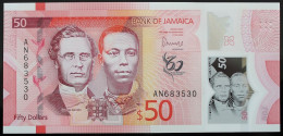 Jamaïque - 50 Dollars - 2022 - PICK 96a - NEUF - Jamaica