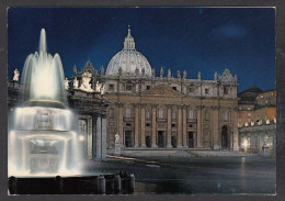 080923/ ROMA, Piazza E Basilica Di San Pietro, Fontana - San Pietro