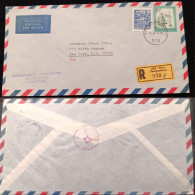 C) 1974. AUSTRIA. AIRMAIL ENVELOPE SENT TO USA. DOUBLE STAMP. XF - Sonstige & Ohne Zuordnung