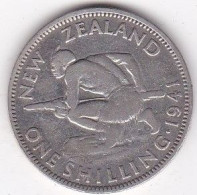 New Zealand. 1 Shilling 1941 George VI En Argent. KM# 9 - Neuseeland