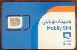 Saudi Arabia Mobily Mobile Large Size GSM SIM Card Telecom Tele Communication See My Other Listing With More Cards - Bangladesh