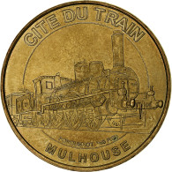 France, Jeton Touristique, Cité Du Train, Mulhouse, 2007, MDP, Or Nordique, SUP - Altri & Non Classificati