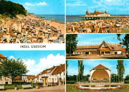 72626519 Insel Usedom Ueckeritz Strand Platz Des Friedens Ahlbeck Seebruecke Dam - Usedom