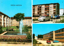 72620653 Weida Riesa Wohnbloecke Greifswalder-Strasse Villerupter-Strasse Riesa - Riesa