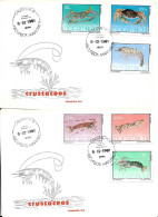 MOZAMBIQUE1981  Marine Life FDC - Schaaldieren