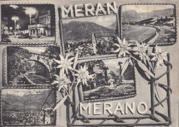 CARTOLINA  C15 MERANO,TRENTINO ALTO ADIGE-STORIA,MEMORIA,CULTURA,RELIGIONE,IMPERO ROMANO,BELLA ITALIA,VIAGGIATA 1955 - Merano