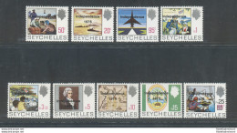 1976 Seychelles - Yvert N. 354A-354J - Indipendenza - 9 Valori - Serie Completa - MNH** - Other & Unclassified