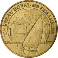 France, Jeton Touristique, Château Royal De Collioure, 2007, MDP, Or Nordique - Altri & Non Classificati