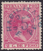 Fernando Po 1896 Sc 23 Ed 32 MH* Thin In Centre - Fernando Poo