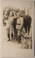 CP-photo – Cheval Et Militaires /GP65 - Non Classés