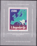 Yougoslavie - Jugoslawien - Yugoslavia Bloc Feuillet 1988 Y&T N°BF30 - Michel N°B31 *** - 1500d EUROPA - Blocks & Kleinbögen