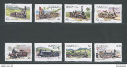 1984 Grenada - Yvert N. 1197-1204 - Vecchie Locomotive - Treni- 8 Valori - MNH** - Other & Unclassified