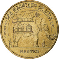 France, Jeton Touristique, Machines De Nantes, 2007, MDP, Or Nordique, SPL - Altri & Non Classificati