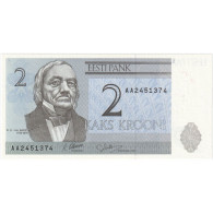 Estonie, 2 Krooni, 1992, KM:85b, NEUF - Estonia