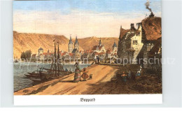 72613383 Boppard Rhein Zeichnung Boppard - Boppard