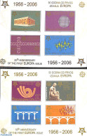 Serbia/Montenegro 2006 50 Years Europa Stamps 2 S/s, Imperforated, Mint NH, History - Europa Hang-on Issues - Idées Européennes