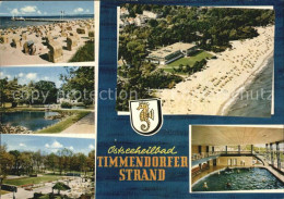 72595800 Timmendorfer Strand Ostseeheilbad Hallenbad Strand Fliegeraufnahme Timm - Timmendorfer Strand