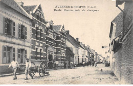 AVESNES LE COMTE - Ecole Communale De Garçons - état - Avesnes Le Comte