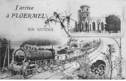 J'arrive à PLOERMEL - Bon Souvenir - Très Bon état - Ploërmel