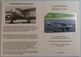 UK - BT - L&G - Aer Lingus - De Havilland 84 Dragon  - Ltd Edition In Folder - 1500ex - Mint - BT General Issues