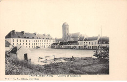 GRAVELINES - Caserne Et Esplanade - Très Bon état - Gravelines