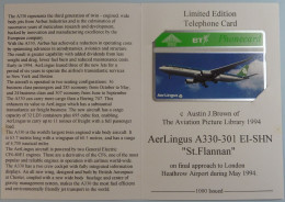 UK - BT - L&G - Aer Lingus - A330 - 301 St Flannan - 505B - Ltd Edition In Folder - 1000ex - Mint - BT Emissions Générales