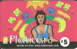 Spain: Prepaid IDT - Platicard €5 11.06 - Autres & Non Classés