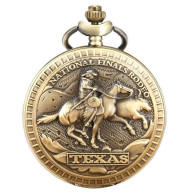 Montre Gousset NEUVE - Far West Cow Boy Texas National Rodeo - Orologi Da Polso