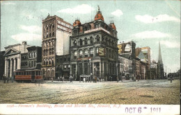 11218954 Newark_New_Jersey Firmens Building Strassenbahn - Andere & Zonder Classificatie