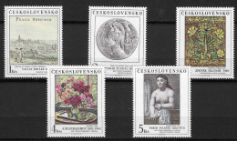 Czechoslovakia 1981 MiNr. 2641 - 2645 National Galleries (XV) Art, Painting, Picasso 5V  MNH**  6.00 € - Unused Stamps