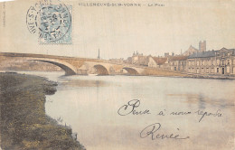 89-VILLENEUVE SUR YONNE-N°T5162-F/0207 - Villeneuve-sur-Yonne