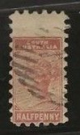 South  Australia     .   SG    .  182        .   O      .     Cancelled - Used Stamps