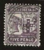 South  Australia     .   SG    .   238     .   O      .     Cancelled - Gebraucht