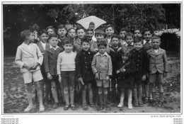 MAULE CARTE PHOTO 1936 SOEUR MARIE ET ENFANTS DE LA VILLA SAINT MICHEL - Maule