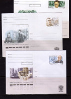 Russie - (1999-2003) - 3 Entiers - Acteurs - Realisateurs - Cinema - Neufs - Cartas & Documentos