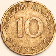 Germany Federal Republic - 10 Pfennig 1974 F, KM# 108 (#4649) - 10 Pfennig